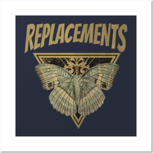 Replacements // Fly Away Butterfly Posters and Art